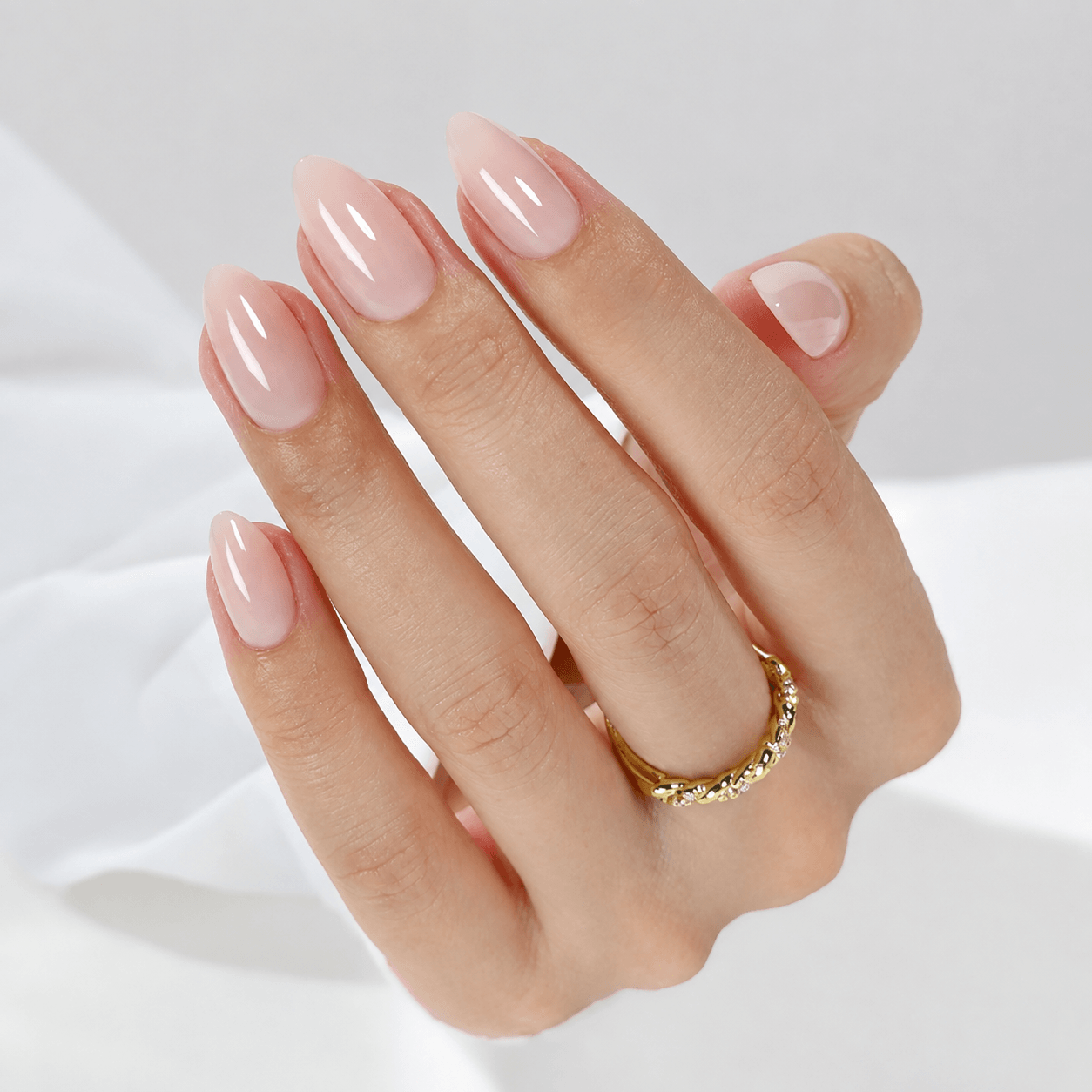 Barely There — almond, short